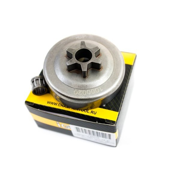 Звёздочка ведущая 3/8-6Т (P350,351 H235,236,240) (аналог 106114 ) монолит + подшипник. Замена для арт. 1000010. IGP 1000026